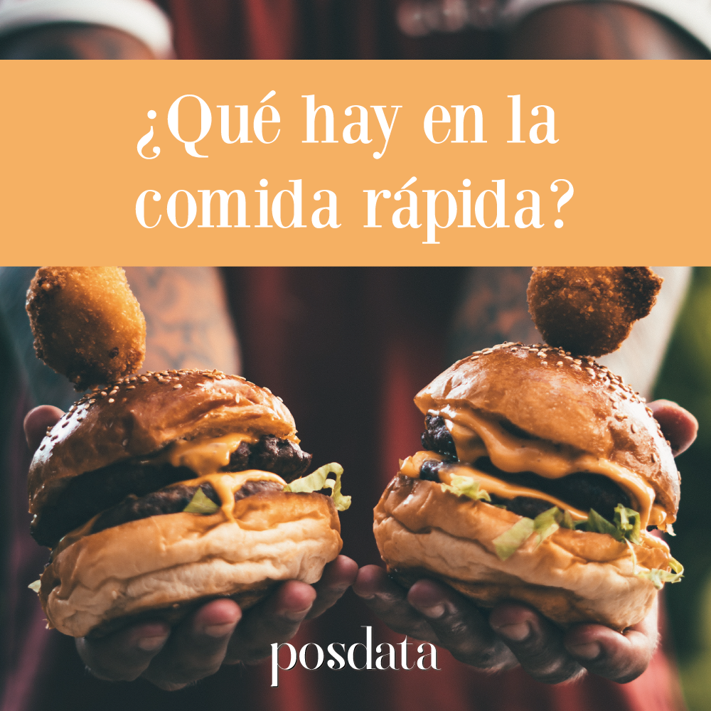 ¿Qué hay en la comida rápida?