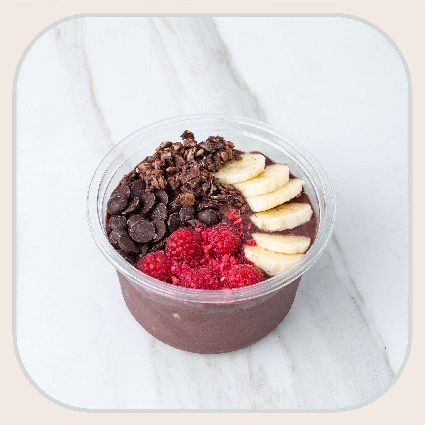 choco açai bowl