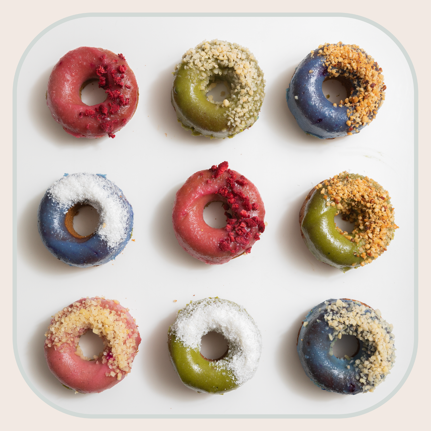 donuts rainbow